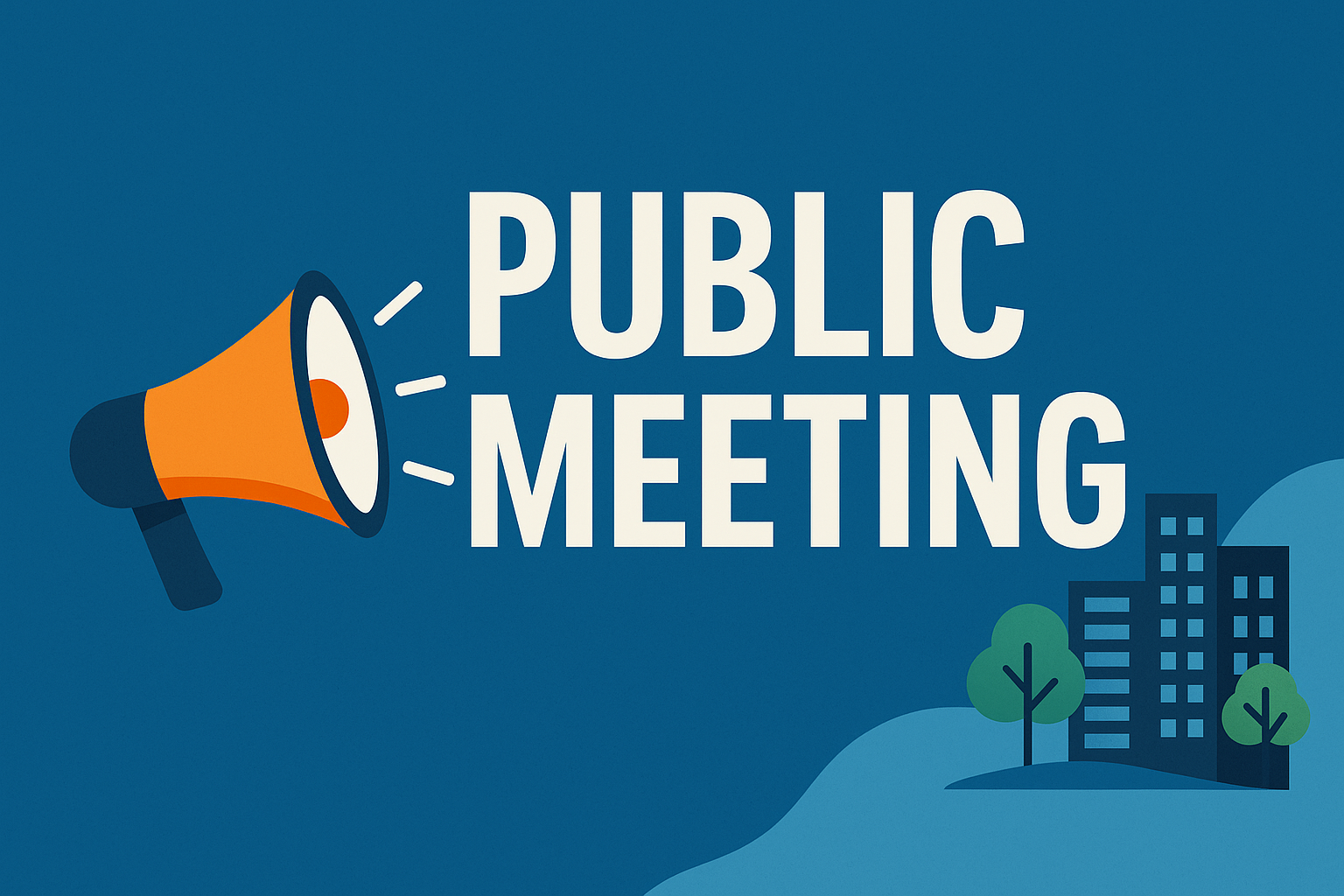 Public Meeting Announcement Image