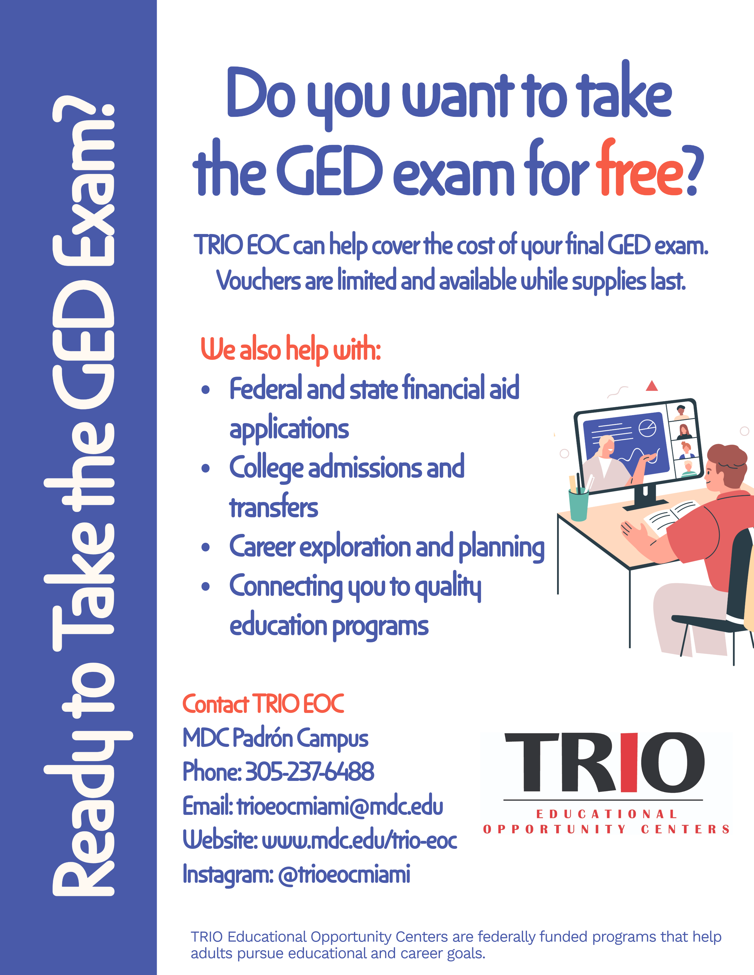 Free GED Exam – TRIO EOC